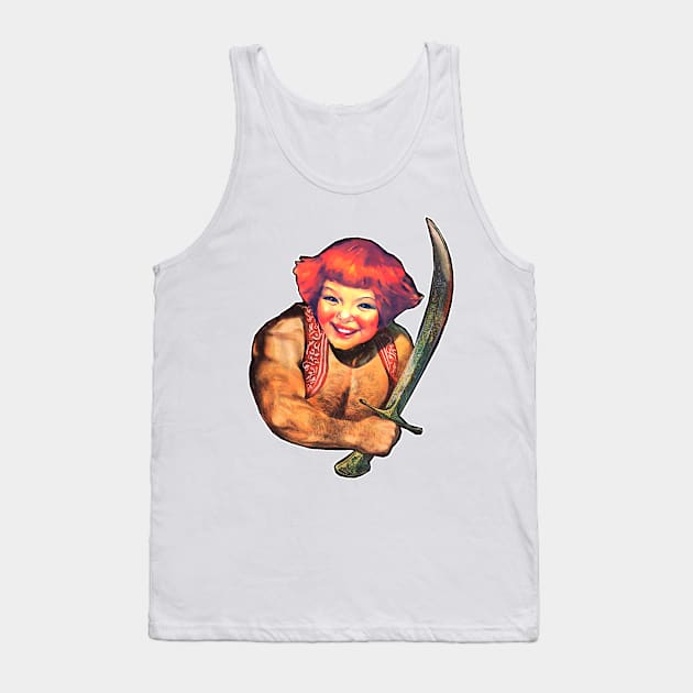 wielding the sword Tank Top by Marccelus